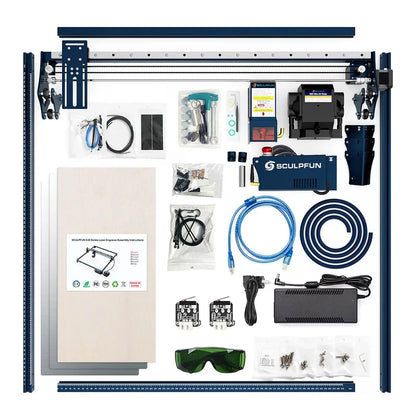 Laser Graveermachine – Laser Cutter – Laser Snijder – Graveerprinter – Graveerapparaat – 600 X 600 Mm Werkruimte – 11W Krachtige Laser