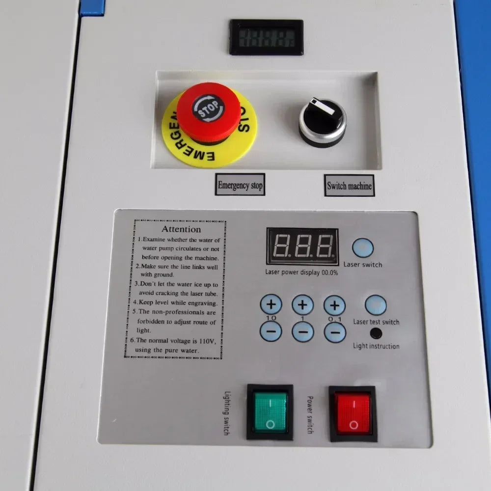 Lasergraveermachine – Lasergraveerder – CO2 Laser – Graveermachine – Snijmachine – 40W Vermogen – Graveeroppervlak 30x20 Cm - QUORE