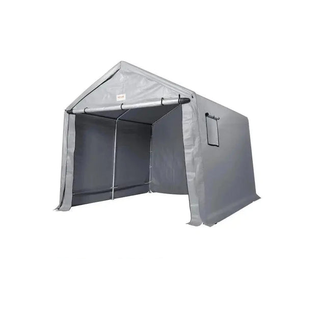 Tent - Carport Vervangende Overkapping - Garage Top Tent - Draagbare Berging - Buiten Berging - 10FTX10FT - Waterdicht - Zwaargewicht All-Season - Berging Voor Auto, Pickup Truck - Grijs