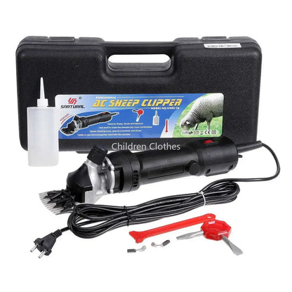 Schapenschaar – Schapentondeuse – Dierentrimmer – Geitenschaar – Wolknipper – Elektrisch – 2000W Motor – Roestvrijstalen Messen