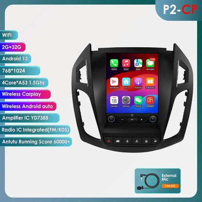 9,7" Android 13 Autoradio – Multimedia Systeem – 2DIN Car Audio – Ford Transit & Tourneo Connect – 4G Internet – Draadloze CarPlay & 360° Camera Ondersteuning