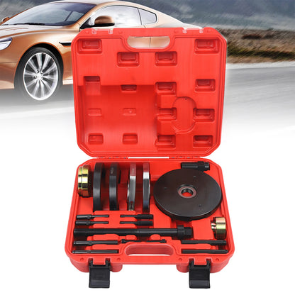 Wielnaaftrekker - Wiellager trekker - Lager Trekker - Trekkerset - Naaftrekker - 82mm - Complete Hub Puller Tool Kit met Opbergkoffer - Rood
