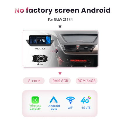 CarPlay Radio – Autoradio – Multimedia Speler – Android Auto – Navigatiesysteem – 10,25 Inch IPS Touchscreen – Draadloos & Bekabeld CarPlay