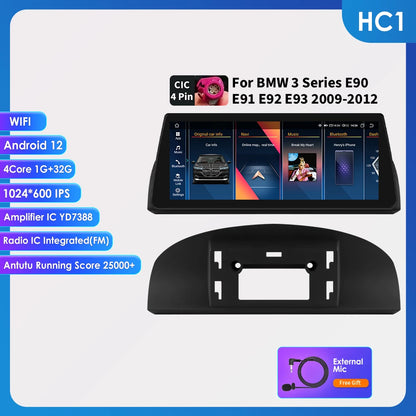 Multimedia Autostereo – Autoradio – Infotainmentsysteem – Navigatiesysteem – Android Headunit – 10,25 Inch QLED Touchscreen – Android 14 Met 4G Module