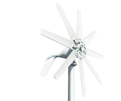 Windturbine - Windmolen - Windturbine Generator - Windenergie - 2000W - 12V - Alleen Windturbine - Stille en Efficiënte Energieoplossing - voor Thuisgebruik
