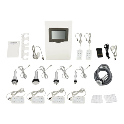 Multifunctioneel Huidverzorgingsapparaat – Lichaamsbehandelingsapparaat – Gezichtsverzorging – Radiofrequentie – Ultrasoon – 7-Inch Touchscreen – Roestvrij Staal