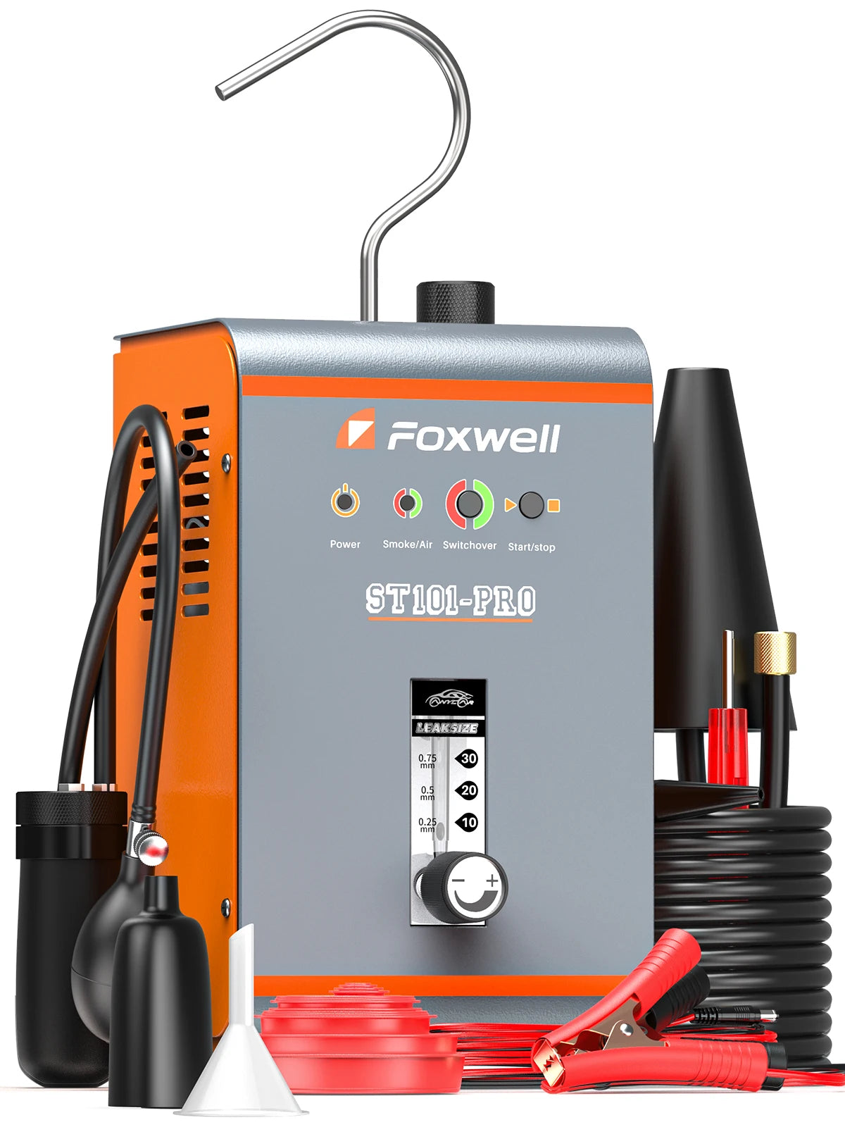 Rooktester Auto – Lekdetectie – Rookgenerator – Luchtpomp – Flowmeter – Ingebouwde Luchtpomp – Temperatuurbeveiliging - QUORE