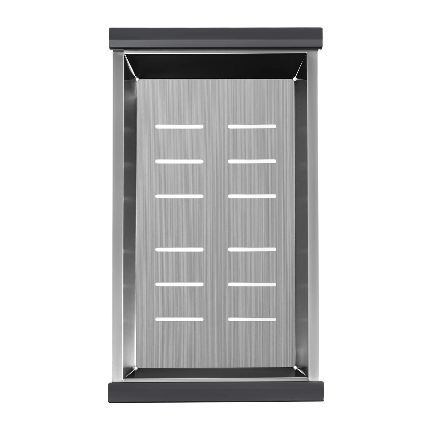Dubbele Keukenspoelbak – Keukenspoelbak Zwart-Grijs – RVS Spoeltafel – Dubbele Spoelbak – Keukenwasbak – Groot Formaat – 304 Roestvrij Staal – Inclusief Zeepdispenser