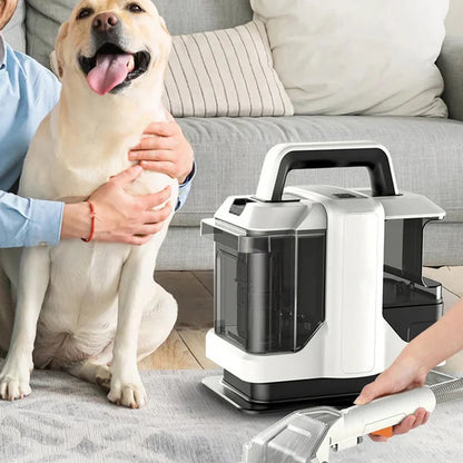 Zetelreiniger - Stofzuiger - Vacuum Cleaner - Tapijtreiniger - Handheld - 450W - 11KPa - voor Diepe Reiniging van Tapijt en Meubels – Voor Sofa en Vlekverwijdering