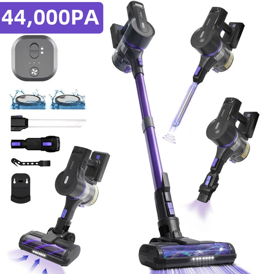 Draadloze Steelstofzuiger – Steelstofzuiger – Snoerloze Stofzuiger – Handstofzuiger – Accu Stofzuiger – 2500 mAh Batterij – 1,2 Liter Stofbak