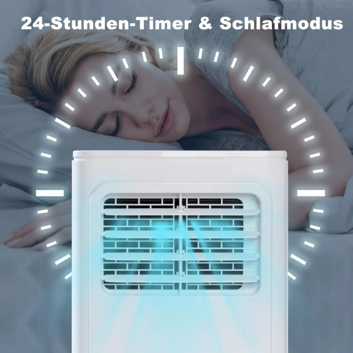 Mobiele Airconditioner – Mobiele Airco – Verkoeler – Ontvochtiger – Ventilator – 54 m³ – 3-in-1 Functie