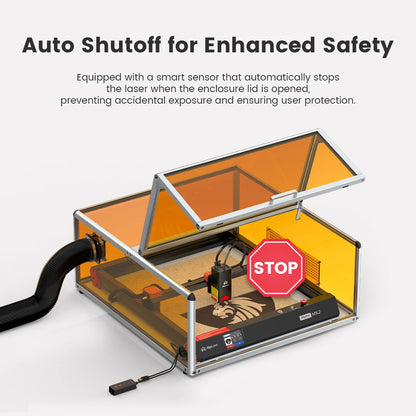 Smart Safety Class 1 Smart Protection Enclosure with Auto Shutoff/Exhaust Fan/Auto Position HD Camera ALSEC2.0 /Normal ALSEC1.0 - QUORE
