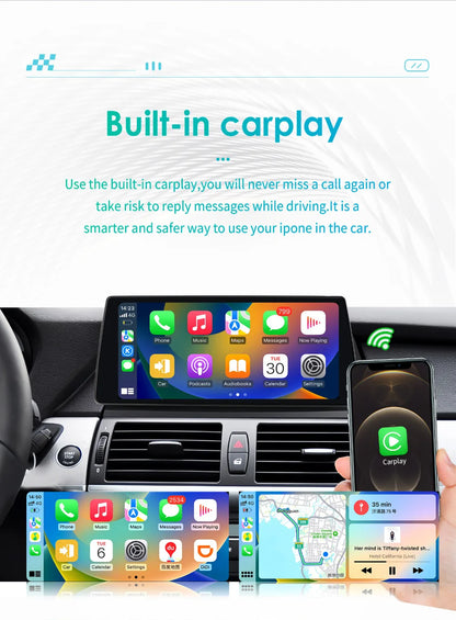 Android Car Radio – Multimediaspeler – Autoradio – Navigatiesysteem – Touchscreen Radio – 10,25 Inch Scherm – Android 13 OS – CarPlay & GPS