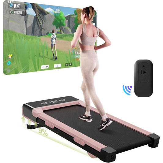 Loopband – Wandelband – Hardloopband – Treadmill – Walking Pad – Inklapbaar – 9% Helling – 3.0 HP Motor - QUORE