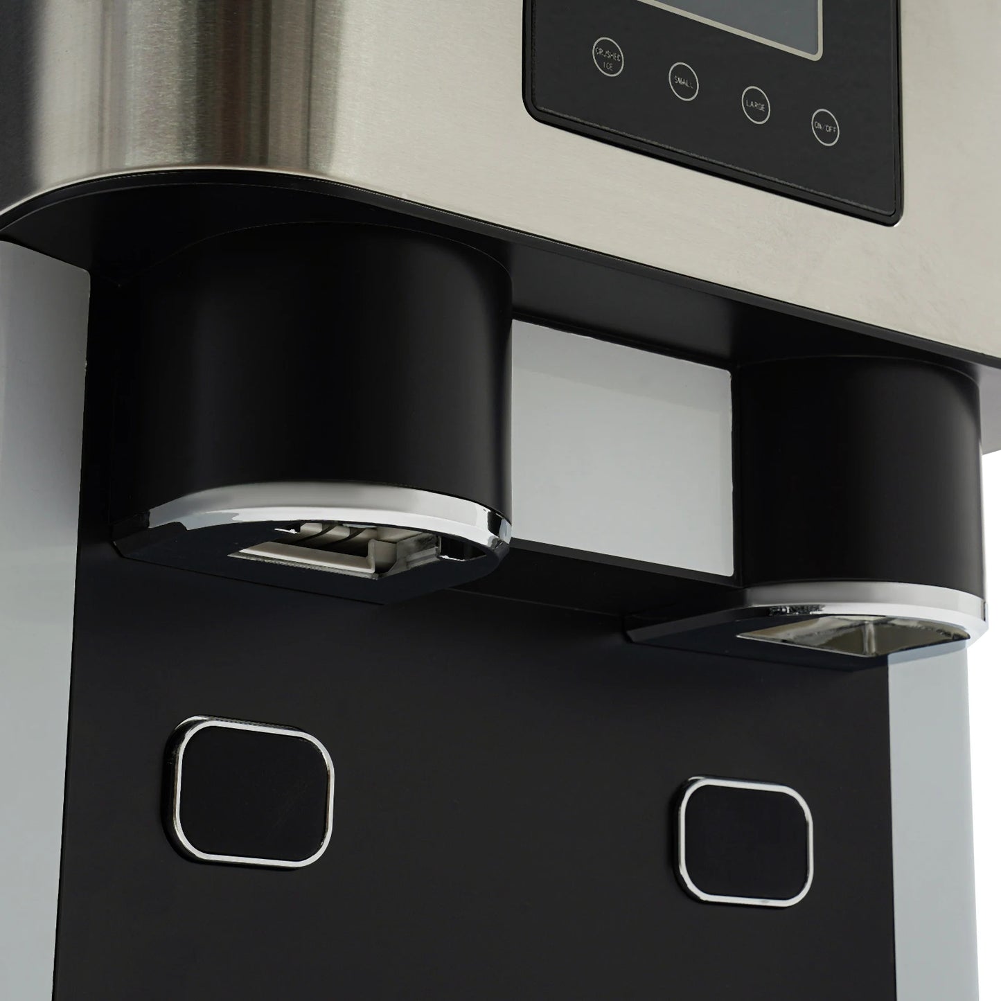 IJsblokjesmachine – IJscrusher – IJsbereider – Tafelmodel – ABS Kunststof – 16 Ronde IJsblokjes – Automatische Reiniging - QUORE