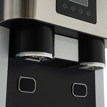 IJsblokjesmachine – IJscrusher – IJsbereider – Tafelmodel – ABS Kunststof – 16 Ronde IJsblokjes – Automatische Reiniging - QUORE