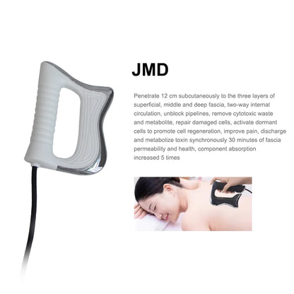 Thermo-therapie apparaat – Warmtebehandelingsapparaat – Diepe warmte massager – Spierpijn verlichter – Huidversteviger – 448 kHz frequentie – Duurzaam ABS & TPR materiaal - QUORE