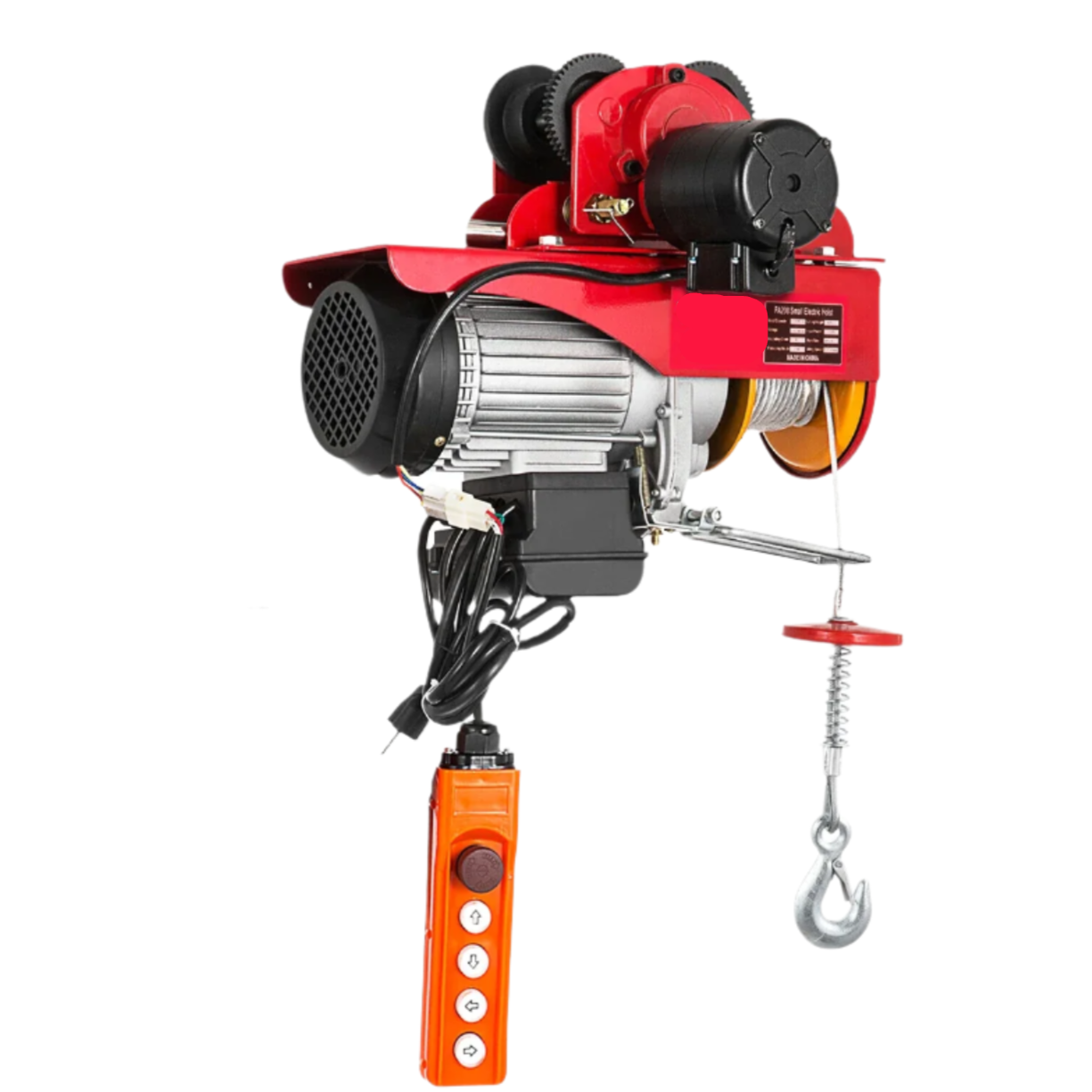 Elektrische Takel – Elektrische Kabeltakel – Elektrische Lier – Takelsysteem – Takelwagen – 1300W Koperen Motor – 800 Kg Hefvermogen