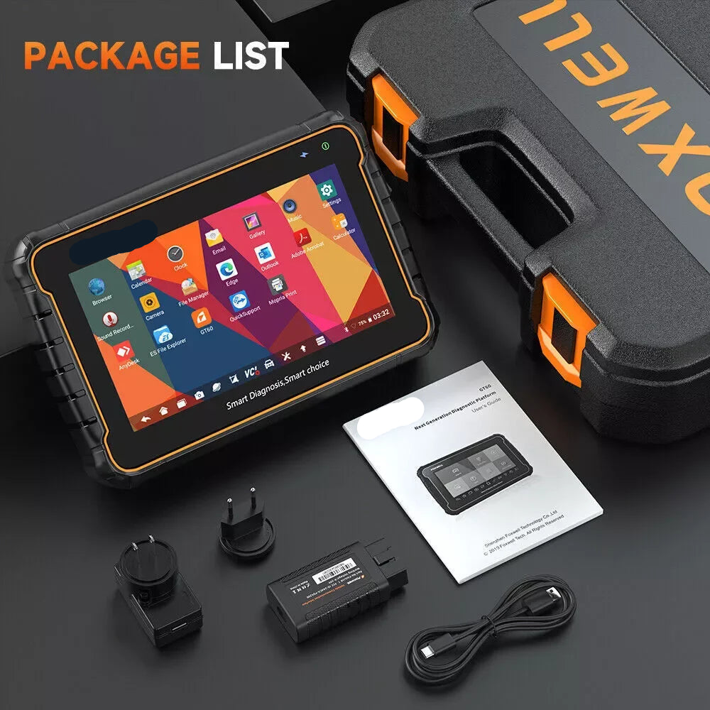 OBD2 Autodiagnose Scanner – Auto Diagnose Tool – Foutcode Lezer – Auto Scanner – Bluetooth En Wifi – 7 Inch Kleurenscherm – 24+ Resetfuncties