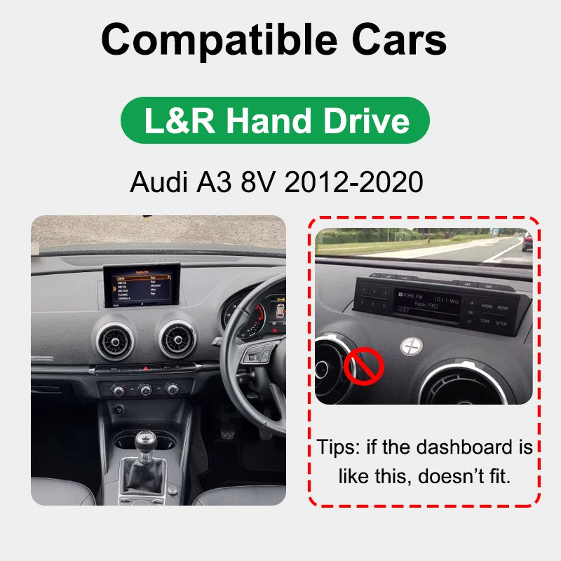 Android 14 Autoradio – Multimediasysteem – Carplay Radio – Android Auto – 2DIN Navigatiesysteem – 10,25 Inch Touchscreen – 6GB RAM 128GB Opslag - QUORE