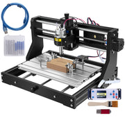 Laser engraving machine - Laser cutting machine - Laser engraving - Laser cutting machine - 3018 PRO Basic - with Laser module 3-axis - for DIY woodworking