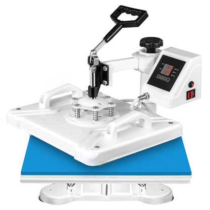 5-in-1 Warmtepers – Hittepers – Transferpers – Sublimatiepers – Textielpers – 30x38 cm Warmteoppervlak – 1250 Watt Vermogen