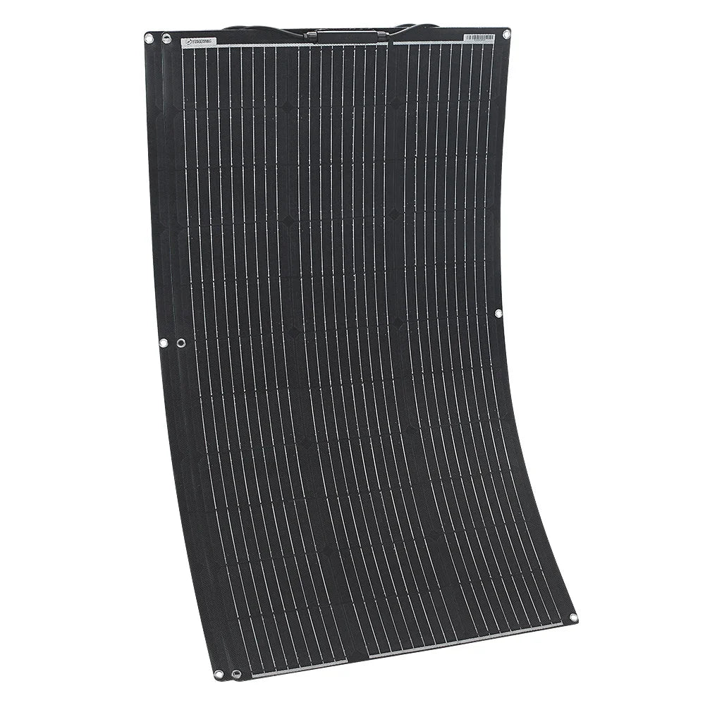 Zonnepaneel - Zonnepanelen - Monokristallijne - 200W - Duurzaam - Waterdicht - Flexibel - ETFE Zonnepaneel - 18V - 2 Stuks
