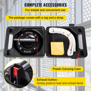 Vevor - Vacuum Suction Cup - Glass Carrier - Dent Puller and Opening Tool - Strong Vacuum Suction Cups - Suction Cup - 2 Pieces - Black