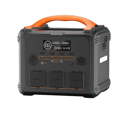 Powerstation - Generatoren - Aggregaat - Stroomgenerator - Generator - 1200W - 1102.5Wh Capaciteit - Draagbare Power Station - LiFeMnPo4 Batterij – Snelle Oplaadfunctie – PD100W Uitgang – Pure Sinusgolf