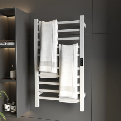 Elektrische Handdoekradiator – Elektrische Handdoekverwarmer – Handdoekdroger – Badkamer Radiator – Designradiator – Roestvrijstalen Materialen – 110 Watt Vermogen