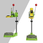 Drill Stand - Drill Holder - Drill Stand Drill - Adjustable Drill Stand - 90 Degree Rotating Drill Stand - with Fixed Frame Workbench Clamp