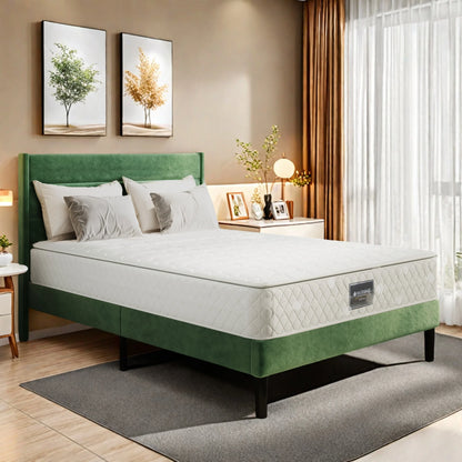 Pocketvering Matras – 7-Zones Matras – Koudschuim Matras – Stevige Matras – Bedmatras – 90x200 cm – H3 Stevigheid – 25 cm Hoogte