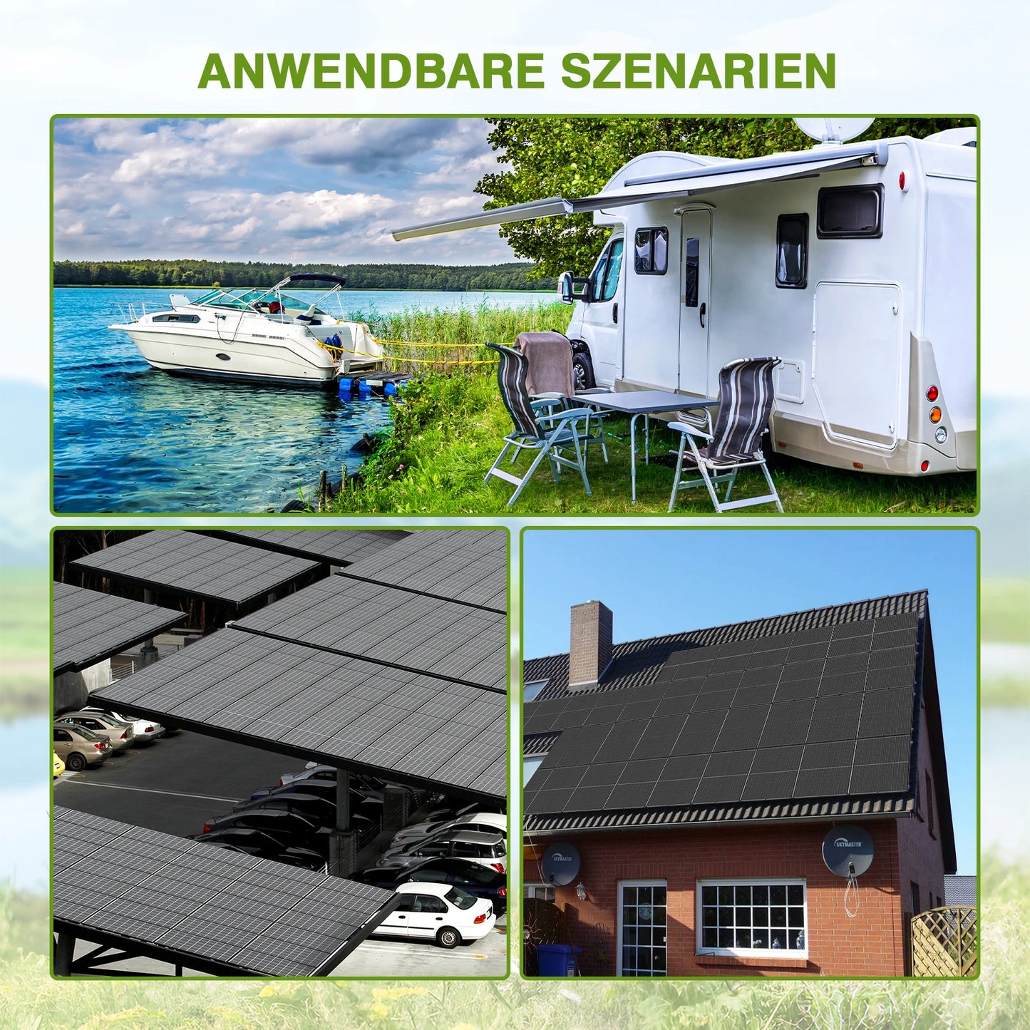 200W Zonnepaneel – Solar Paneel – Monokristallijn Paneel – Zonnecel Module – Zonne-energie Systeem – 12 Volt – Hoog Rendement & Robuuste Constructie