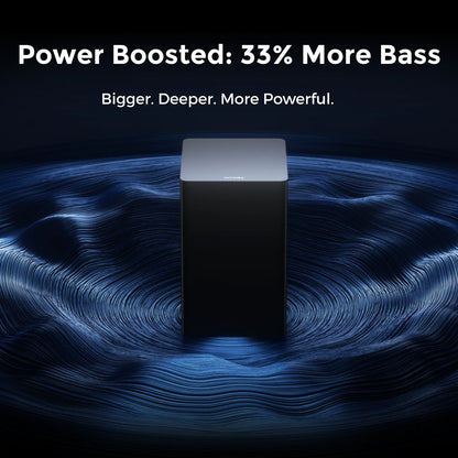Soundbar – Home Cinema Speaker – Surround Sound Systeem – Draadloze Subwoofer – 7.1-Kanaals Audio – Dolby Atmos 3D Geluid – Krachtige Bass