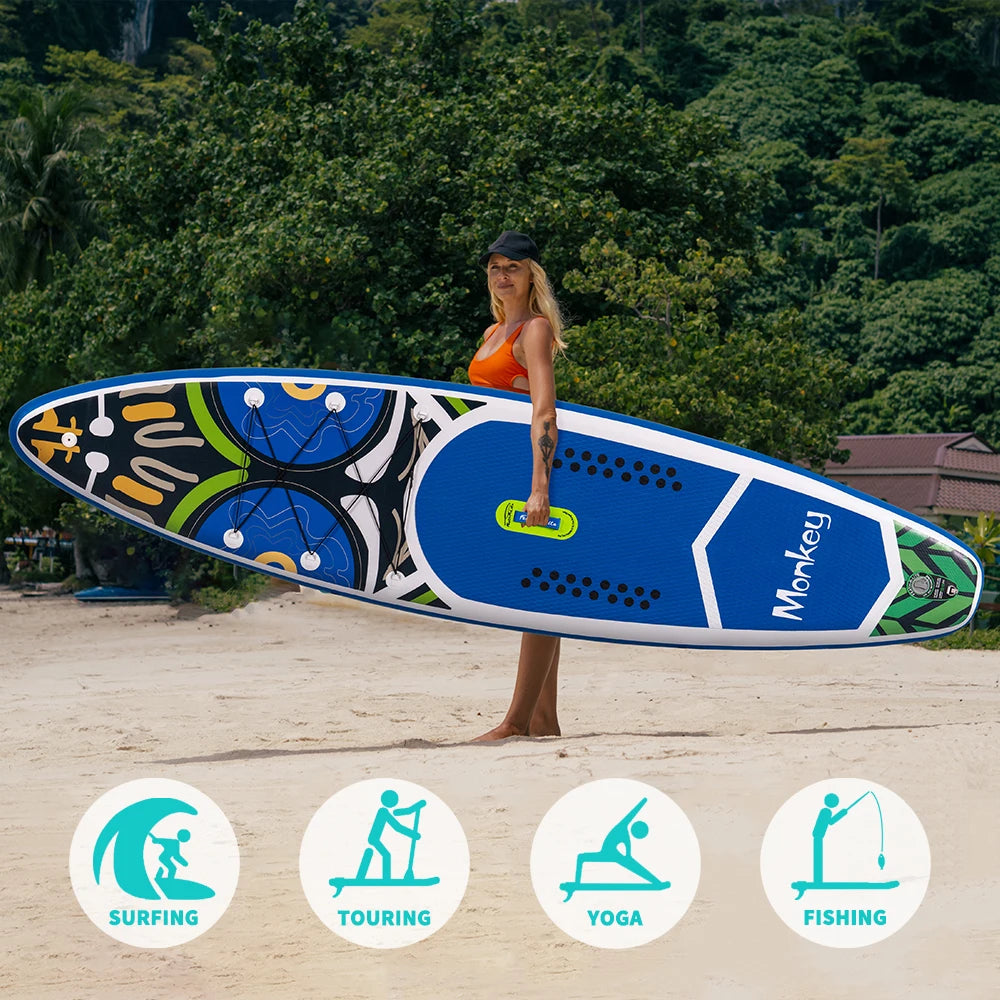 Opblaasbare Stand Up Paddle Board – Paddleboard – SUP Board – Watersport – Inflatable – PVC Materiaal – 180 Kg Draagkracht
