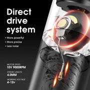 Ninja - Tattoo Machine - Tattoo pen - Tattoo Set - Complete set voor beginners & gevorderden - Tattoo Machine Pen - Verstelbare slag 4.0mm - 10500Rpm - 12V - 2400mAh - Zwart