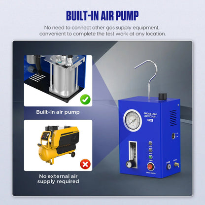 Auto Rooklek Tester - Auto Rooklekkage - 12V - EVAP, Vacuüm & Brandstofleiding Diagnose, Detecteert Olielekkage