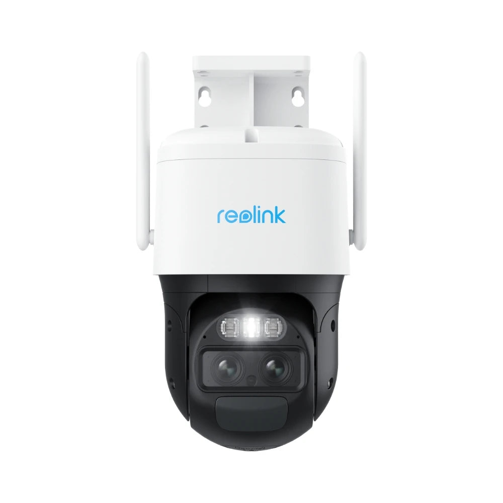Reolink Trackmix 4K 8MP 4G LTE Cellular Security Camera Solar/Battery Powered Pan & Tilt IP Camera with Auto-Zoom Tracking