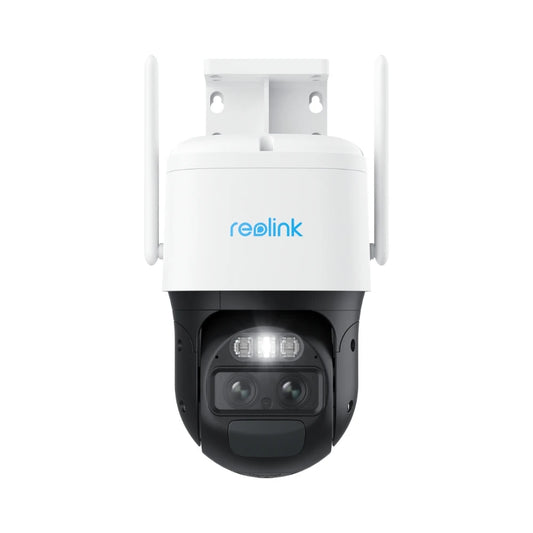 Reolink Trackmix 4K 8MP 4G LTE Cellular Security Camera Solar/Battery Powered Pan & Tilt IP Camera with Auto-Zoom Tracking
