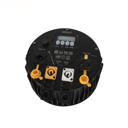 LED Par Verlichting – LED Podiumlamp – DJ Licht – Disco Verlichting – Feestverlichting – Waterdicht IP65 – RGBWA+UV 18x18W – DMX512 6/10 Kanaals – 4 Stuks EU Plug