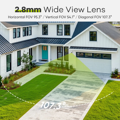 Beveiligingscamera Set – CCTV Camerasysteem – IP Camera Set – Surveillance Camera – Nachtzicht 5MP – 8 Kanaals PoE NVR