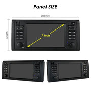 CarPlay - Multimedia Autoradio - Car CarPlay Scherm - Autoradio - Android Automultimedia - 2din - Android Video Player - voor BMW 5 Serie E39 1996 M5 2000 X5 E53 - GPS Navigatie - (8Core 6G 128G)