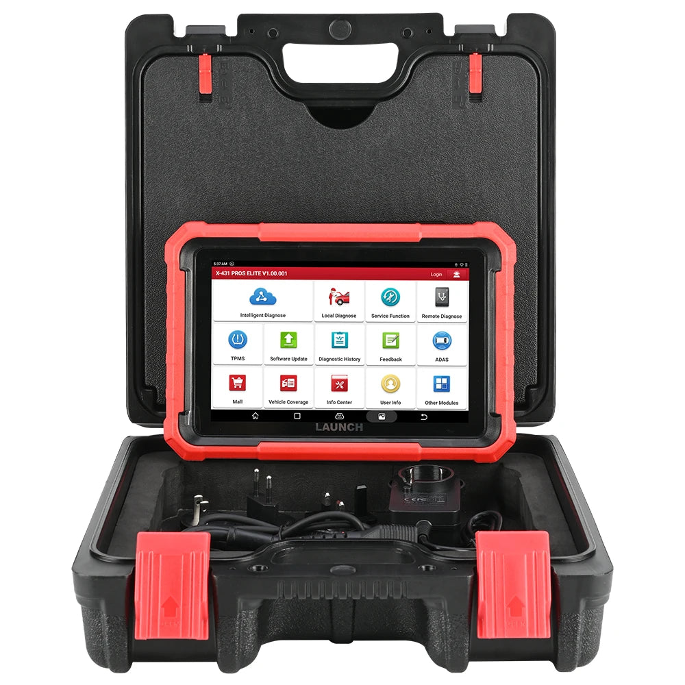 Diagnoseapparaat Auto – OBD2 Scanner – Autodiagnose Tool – Foutcode Uitlezer – Diagnose Scanner EU/RU Versie – 8 Inch Scherm – 31+ Resetfuncties