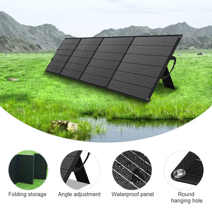 TALLPOWER TP400 400W Portable Solar Panel, 23.4% High-Efficiency Solar Power Generation, IP67 Waterproof, Series and Parallel