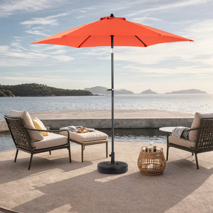 Parasol – Tuinparasol – Balkonparasol – Stokparasol – Zweefparasol – Diameter 4,5 Meter – UV-Bestendig Polyester