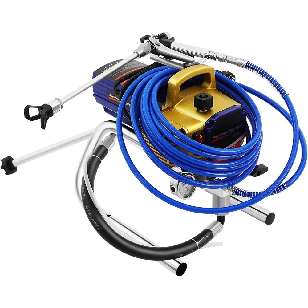Airless Verfspuit - Verfspuitmachine - Verfspuiten Electrisch - 1500W - 2.5L/min - 22MPa - 220V - Verfspuit - voor Muren - Meubels - en Plafonds