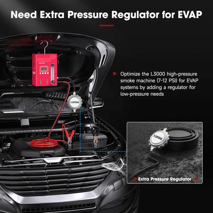 Automotive Mistmachine - EVAP Lekdetectie - Vacuüm Tester - 12V - Diagnostische Tool - met Geïntegreerde Luchtpomp