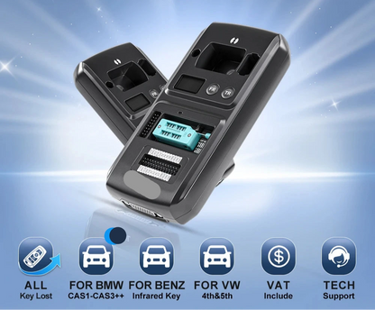 Autosleutel- en Chipprogrammeur – Sleuteltester – Transponderprogrammeerder – Immo-Tool – EEPROM-Schrijver – USB Bluetooth – 181+ Compatibel
