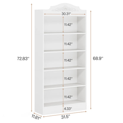 Schoenenkast – Opbergrek – Schoenrek – Kast – 5 Ruime Vakken – Modern Minimalistisch Design