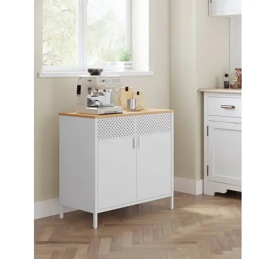 Opbergkast - Organizer - Kantoorkast - Kantoorartikelen - Meubels - 40 cm x 80 cm x 76 cm - Wit